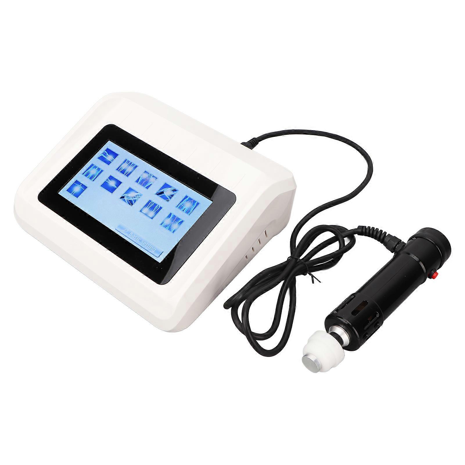 Body Shockwave Therapy Machine Black ED 24.5x22x10cm UK Plug