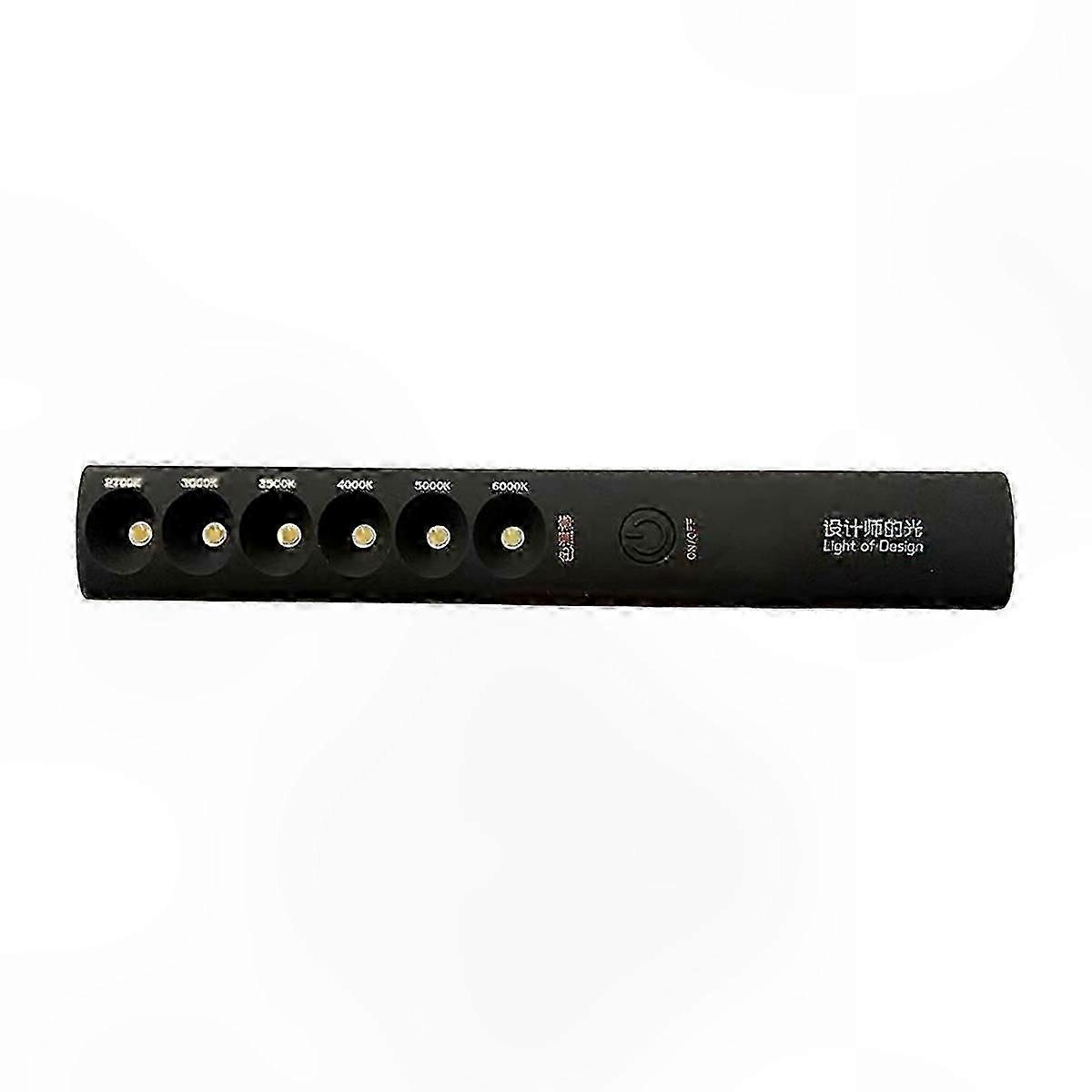 Adjustable Color Temperature Light Stick with 6 Modes, Rechargeable LED Photography Wand for Creative Lighting, Motion Sensor Activation, 2700K-6000K 