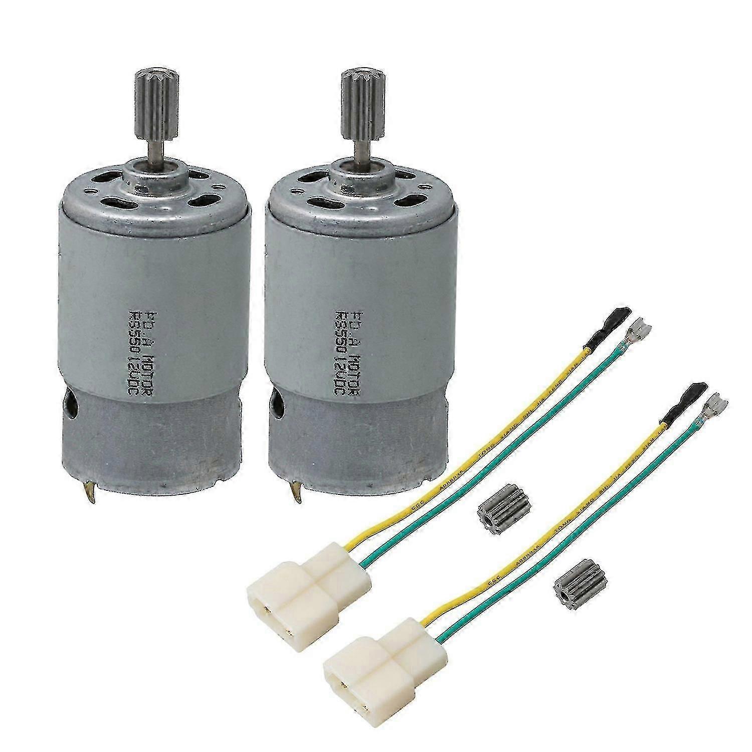 2 X 12v 30000rpm 550高速电动机齿轮10t替换部件
