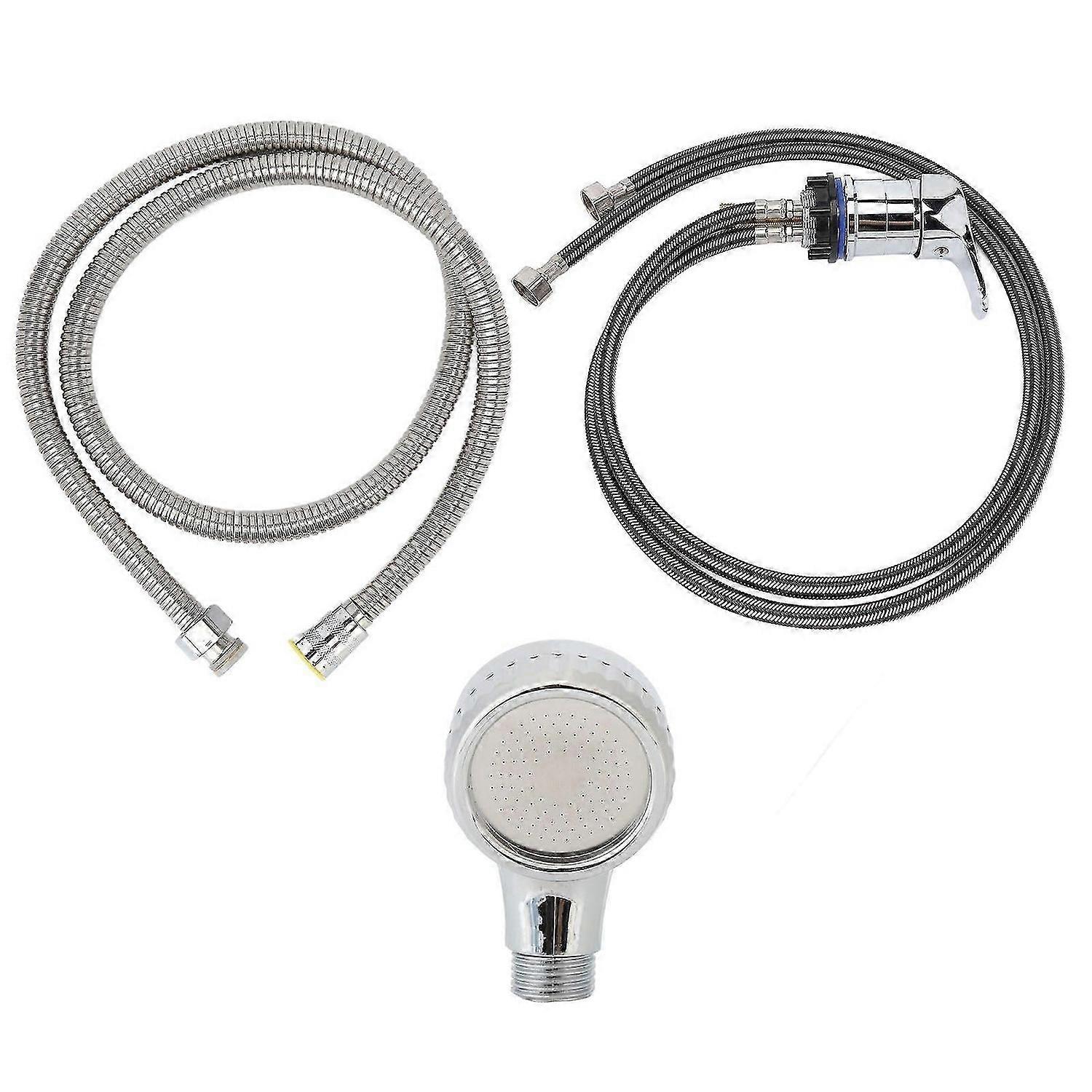 2025 Latest Model Shampoo Bowl Faucet 100cm Pipe 120cm Soft Hose Shampoo Bed S...
