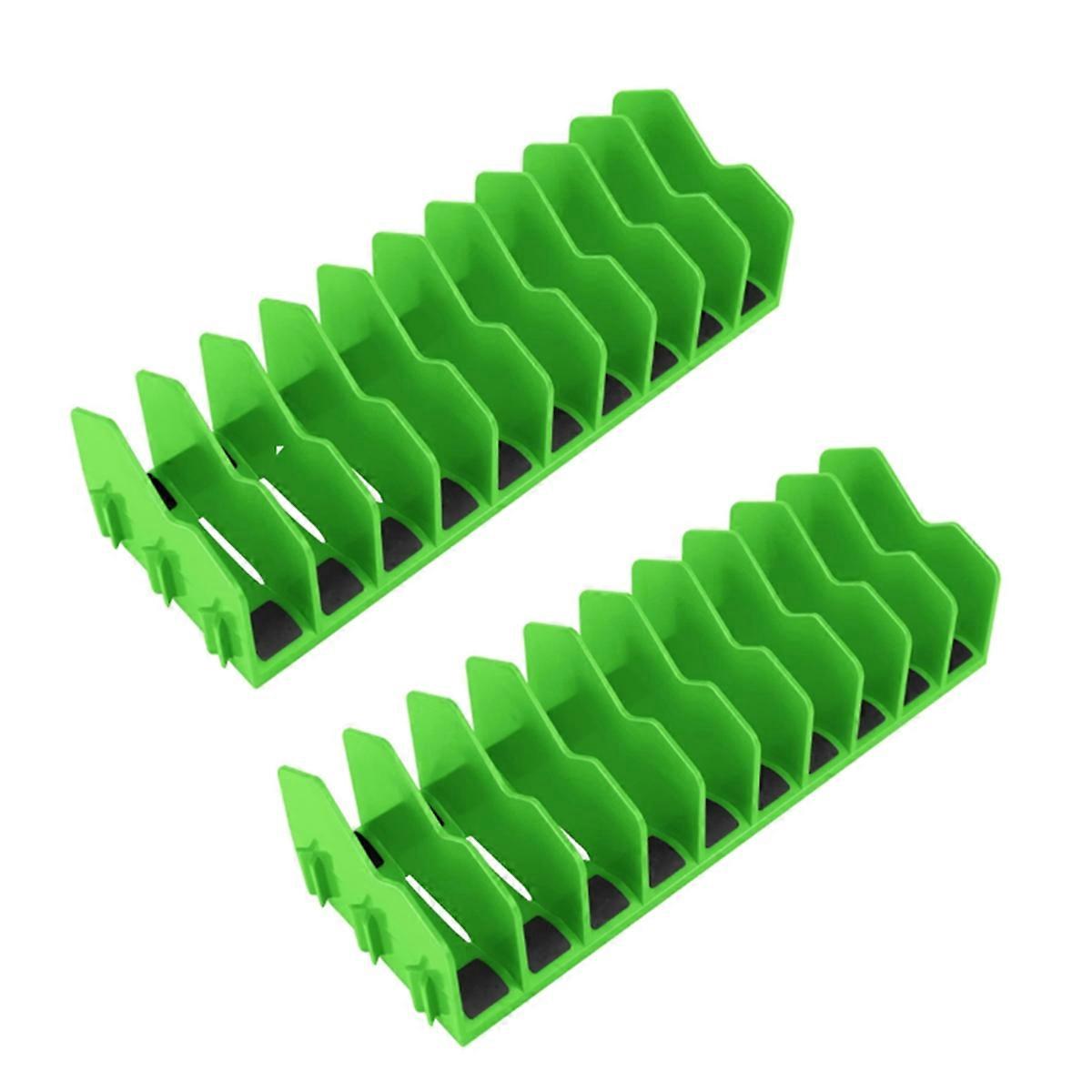 Plier Organizer Rack,10-Slot Pliers Cutters Organizer Rack with Non-Slip Rubber Base,Tool Drawer Toolbox,Extendable