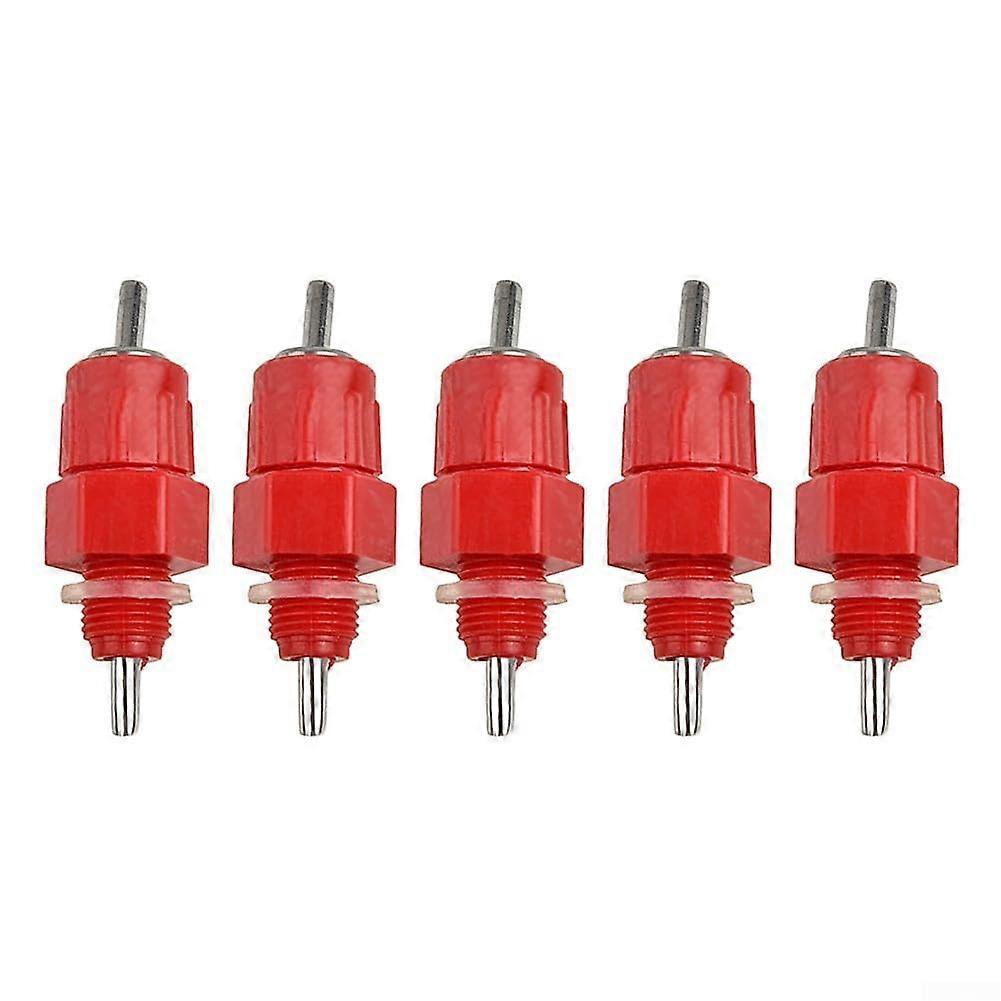 Poultry Water Nipples Set of 5 Schedule 40 PVC Tees for DIY Chicken Watering System