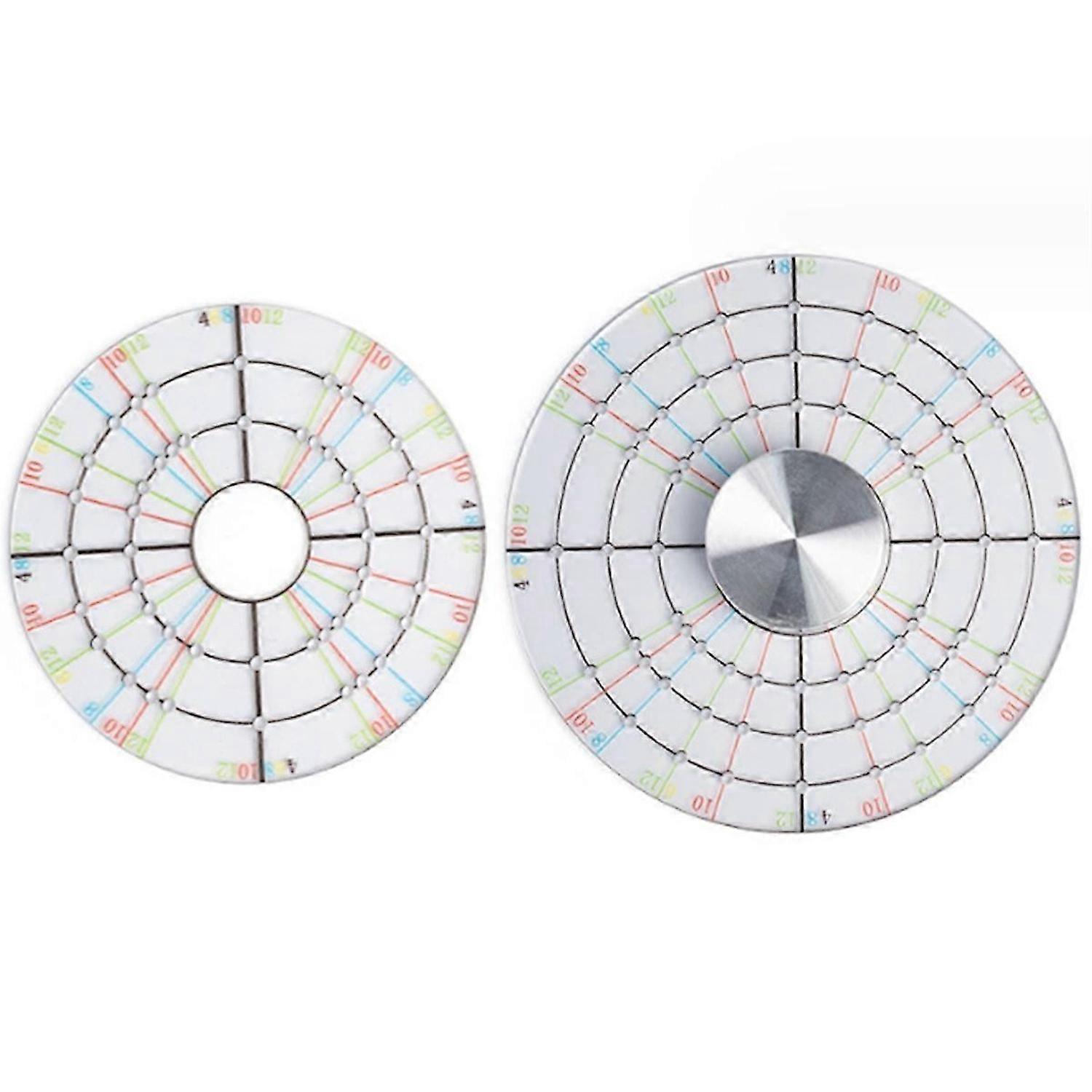 2Pcs Ceramic Pottery Trimming Spinner Tools