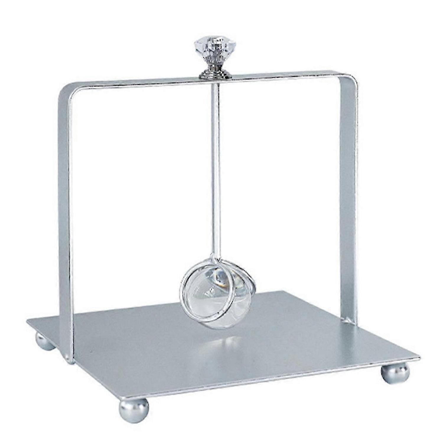 Napkin Holder Rack Napkin Dispenser Tray for Cafe Dining Table Silver