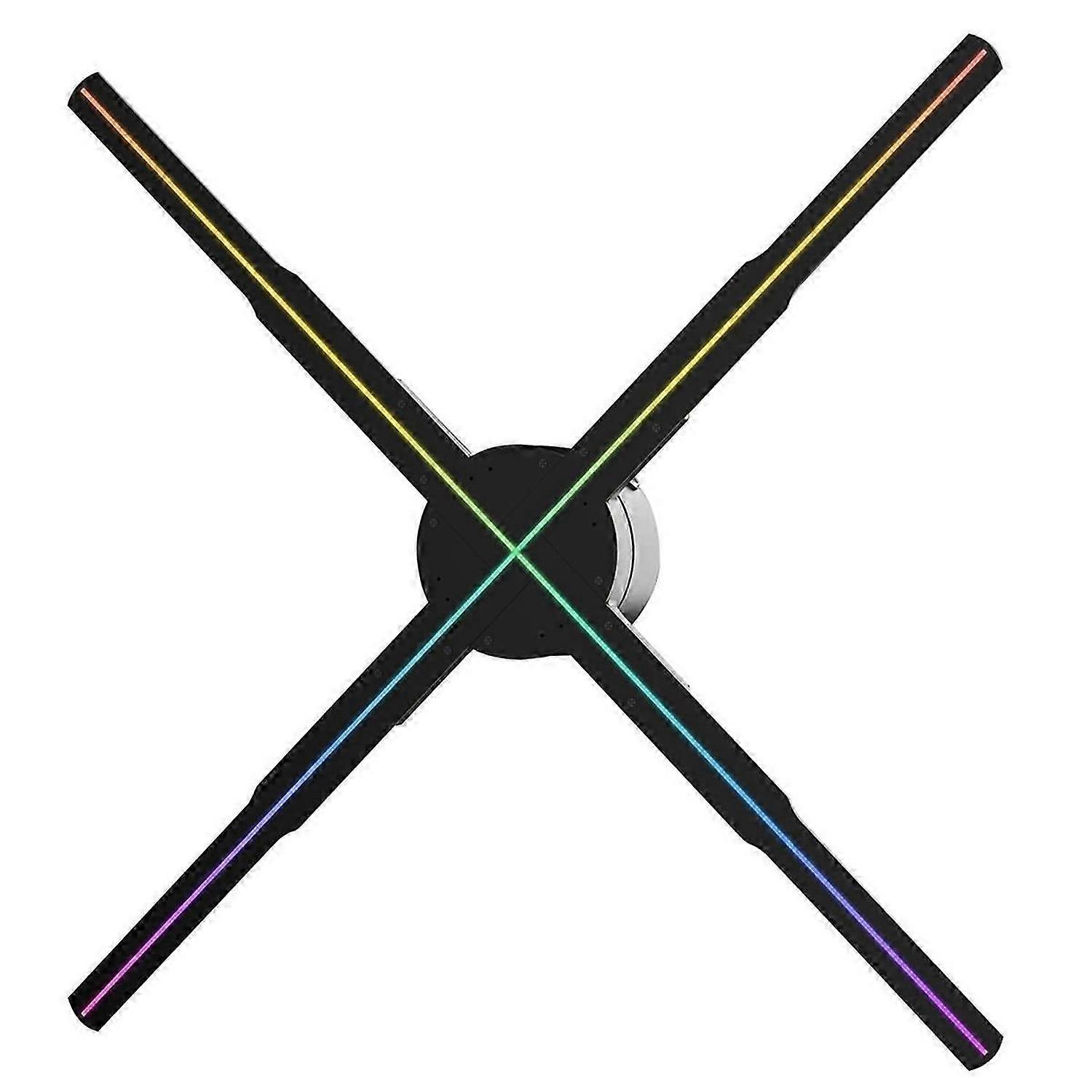 WiFi 3D Holographic Projector 678LED 56cm APP Control UK Plug