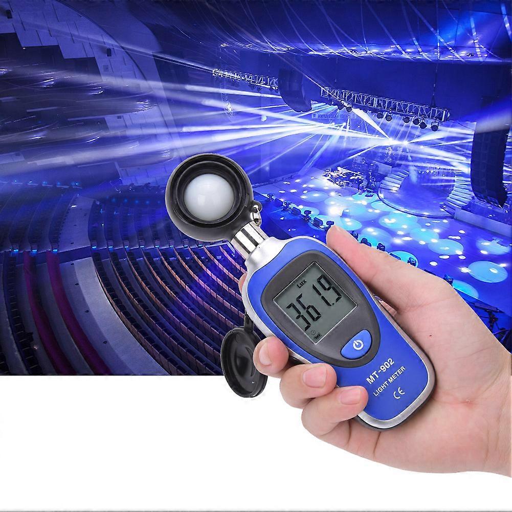 MT-902 Digital LCD Light Meter Illuminometer Photometer FC Tester 0-200K Lx/0-20KFc