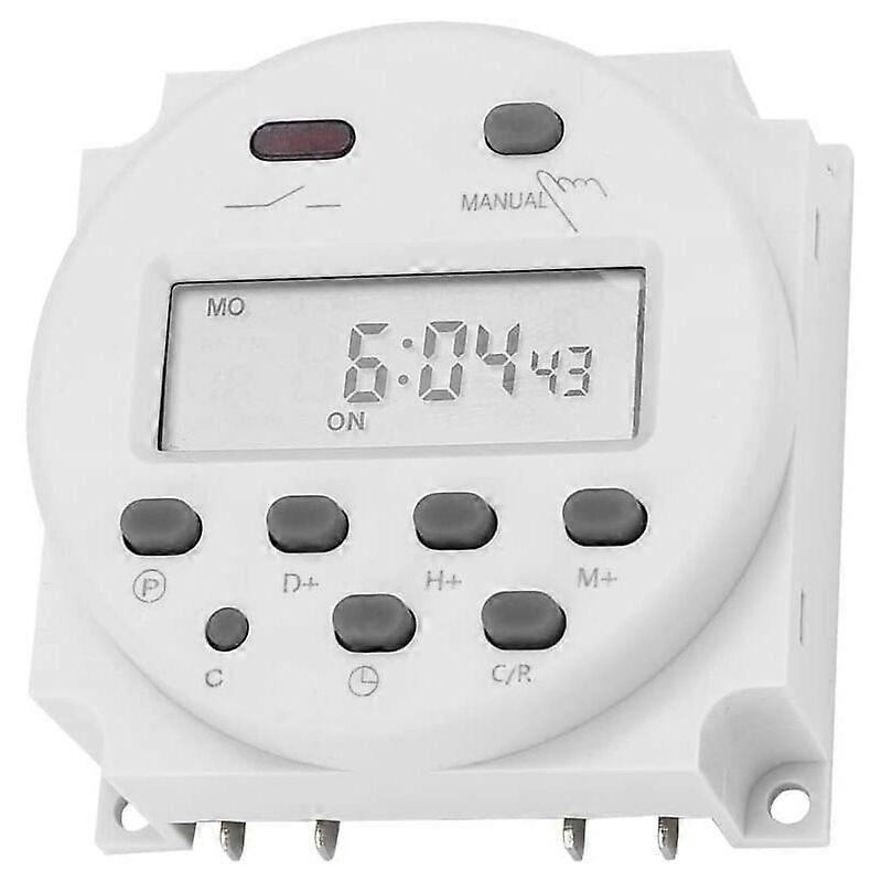 Timer Switch Time Relay Switch LCD Electronic Digital Programmable LCD