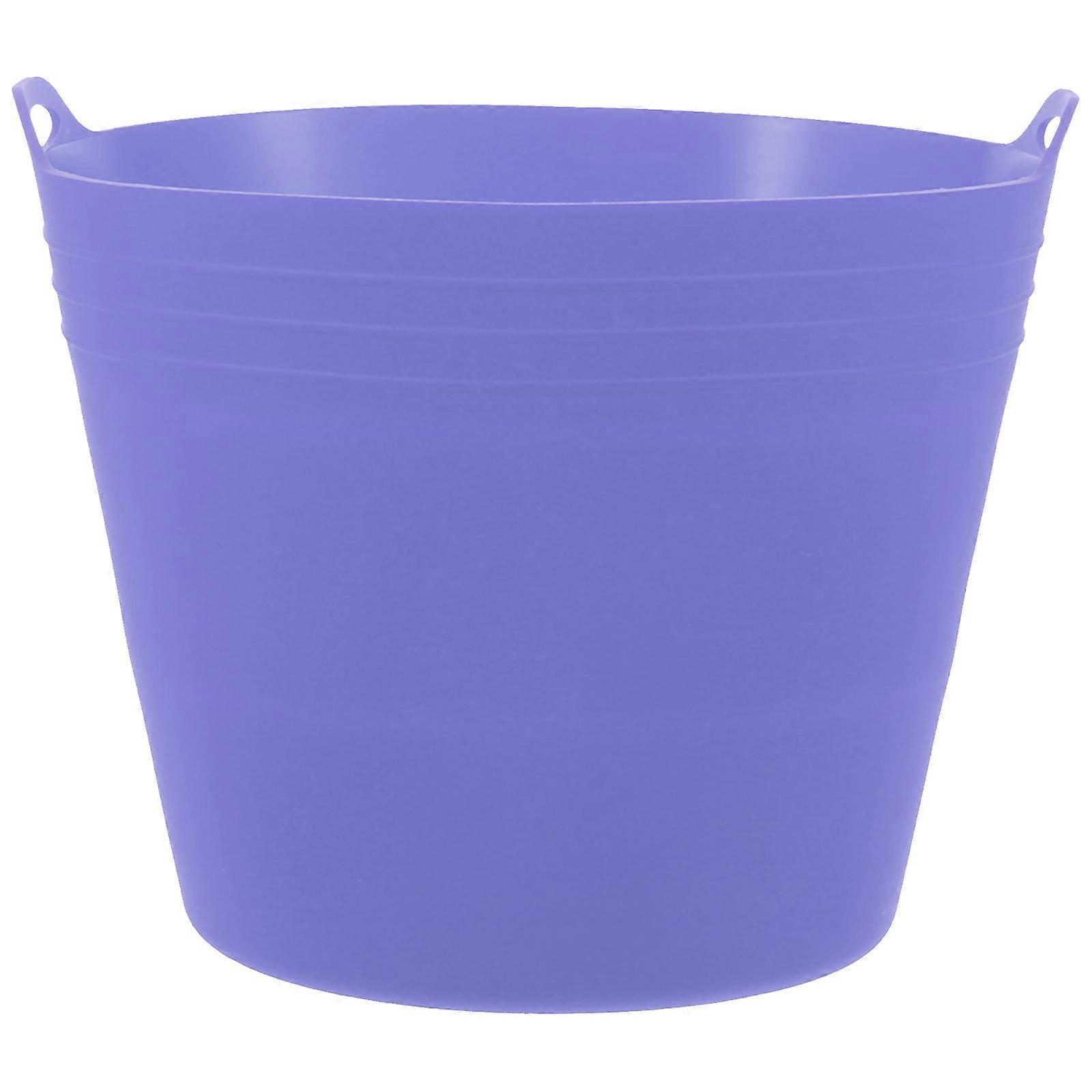 Silicone Bucket Liner for Barbecue Oil Bucket Liner Foldable for Grill Use