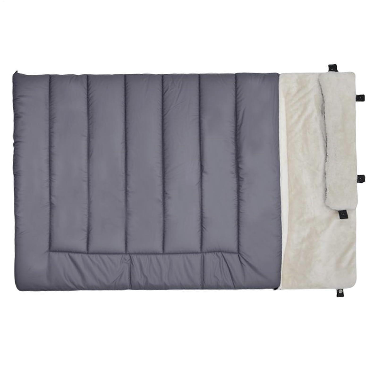 Dog Sleeping Bag 43.31x27.56 Inches Foldable Lightweight Waterproof With Built In Pillow Warm Lining For Camping
