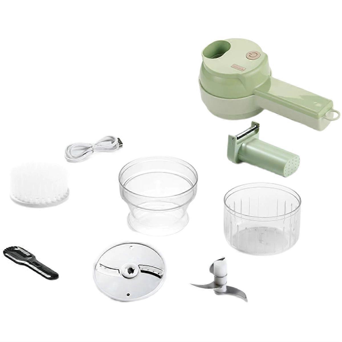 4-in-1 Electric Vegetable Cutter Set
Handheld Cordless Electric Garlic Mincer
Food Mashers