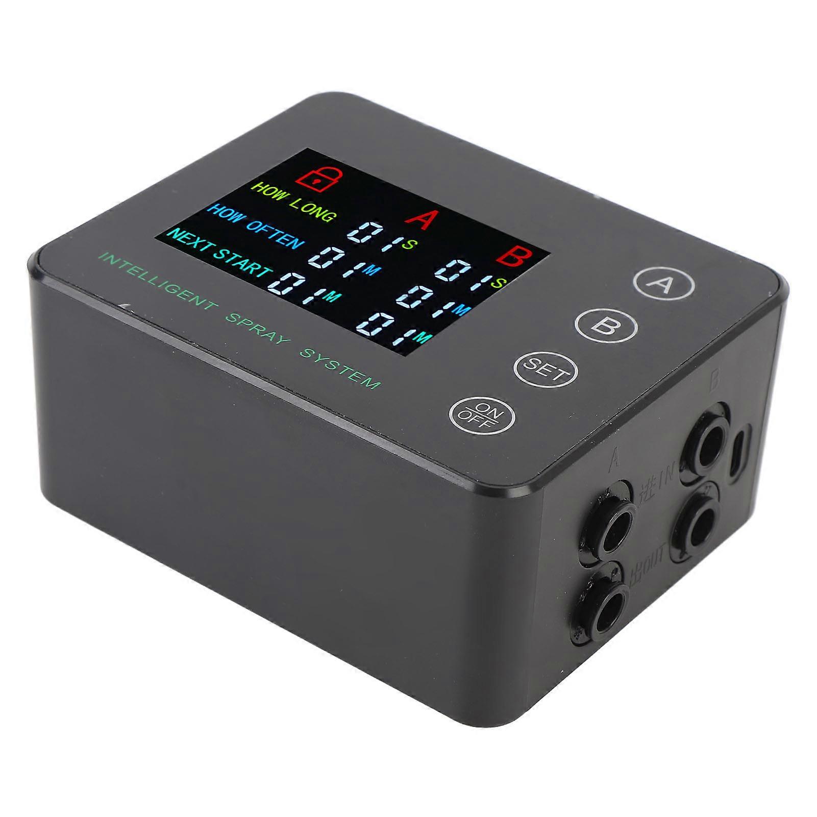 Reptile Humidifier Double Pump 5V Color Screen Adjustable Nozzle