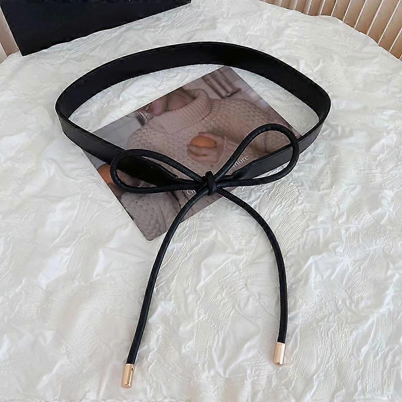 New knotted belt for women, simple and versatile, strap decoration for dresses with sweaters and coats, small belt for women