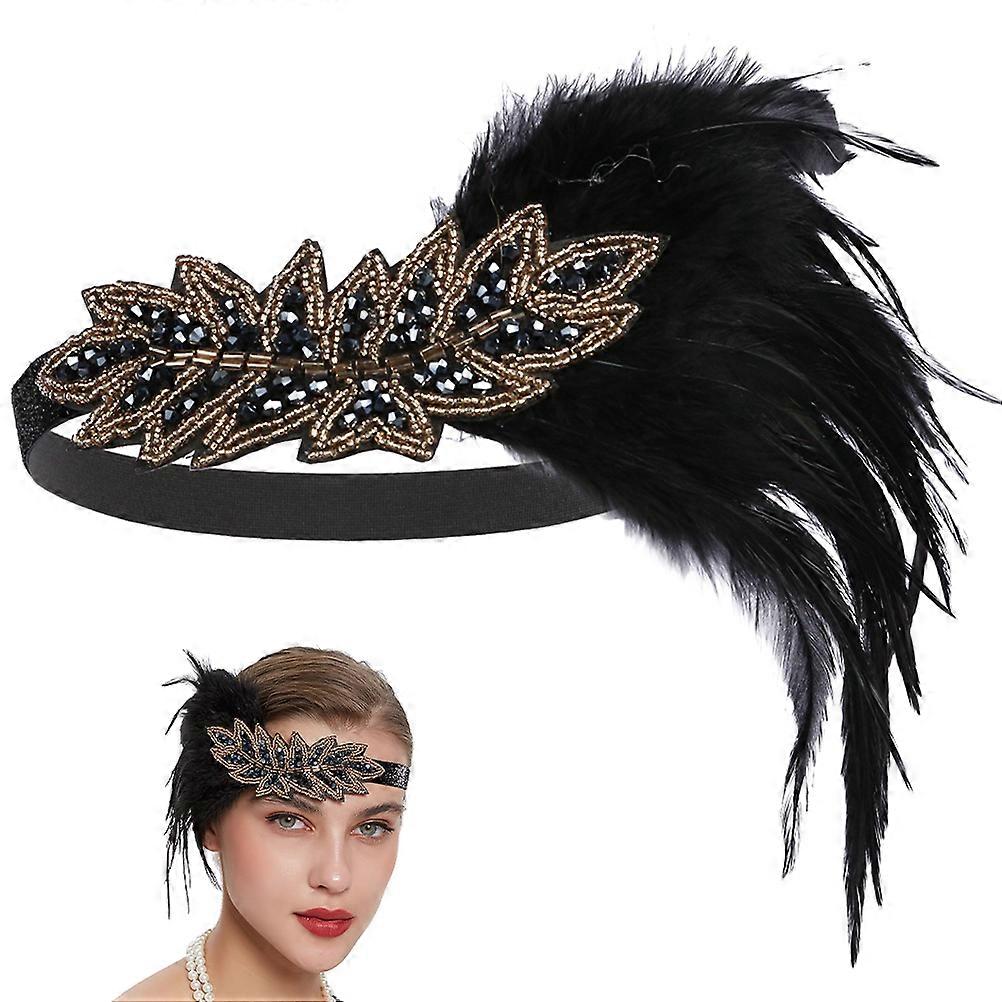 Headband Retro 1920s Flapper Headband for Decoration