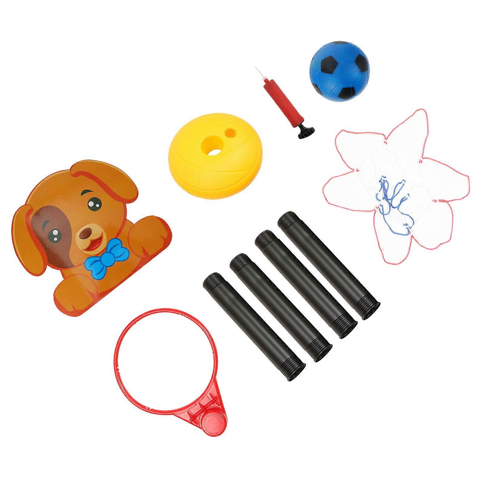 Basketball Hoops Toy Set for Kids Playing 1Set Basketball Board Frame Toys