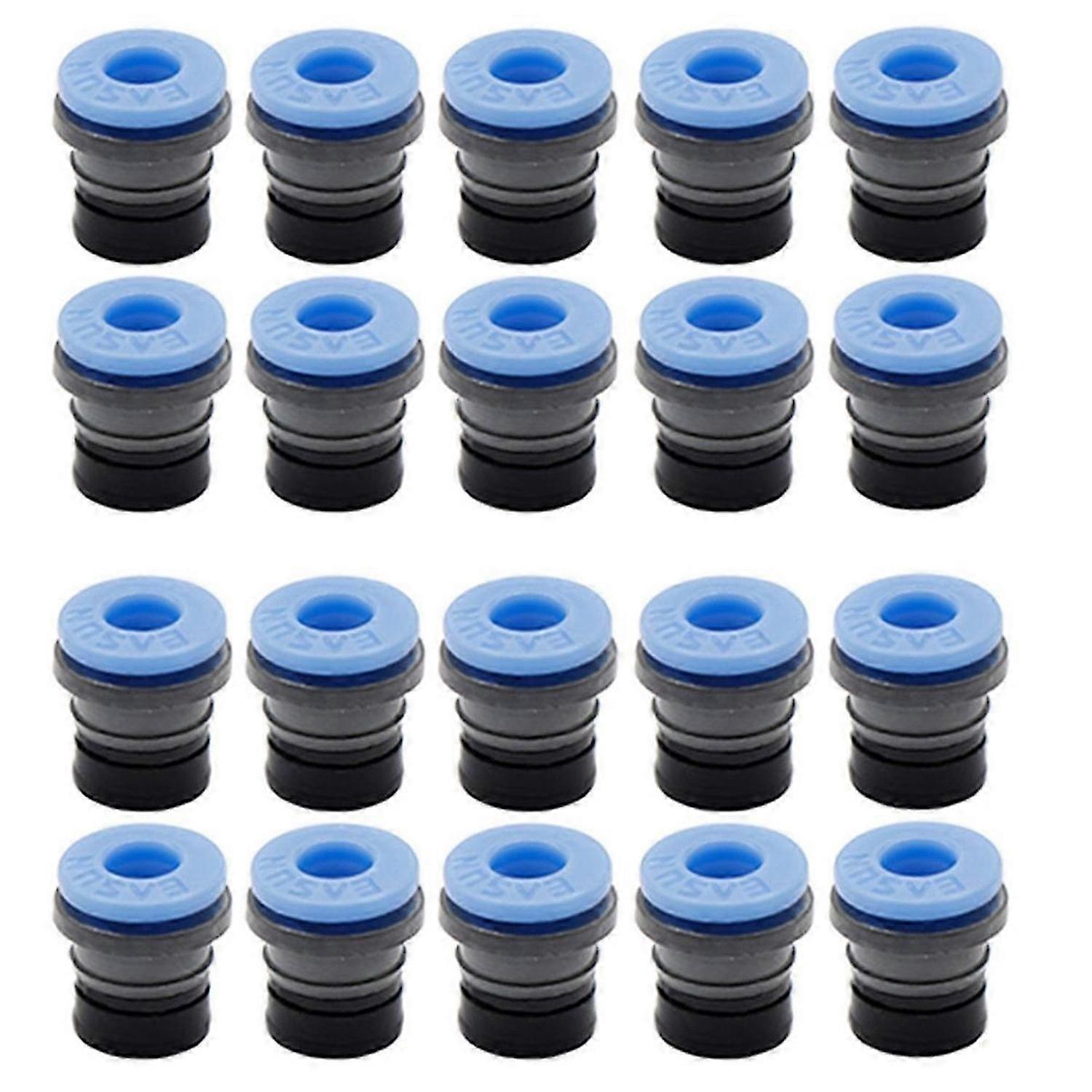 20pcs Embedded Collet Clips Bowden Extruder Connector PTFE Tube Hotend Pneumatic Connector Valve for