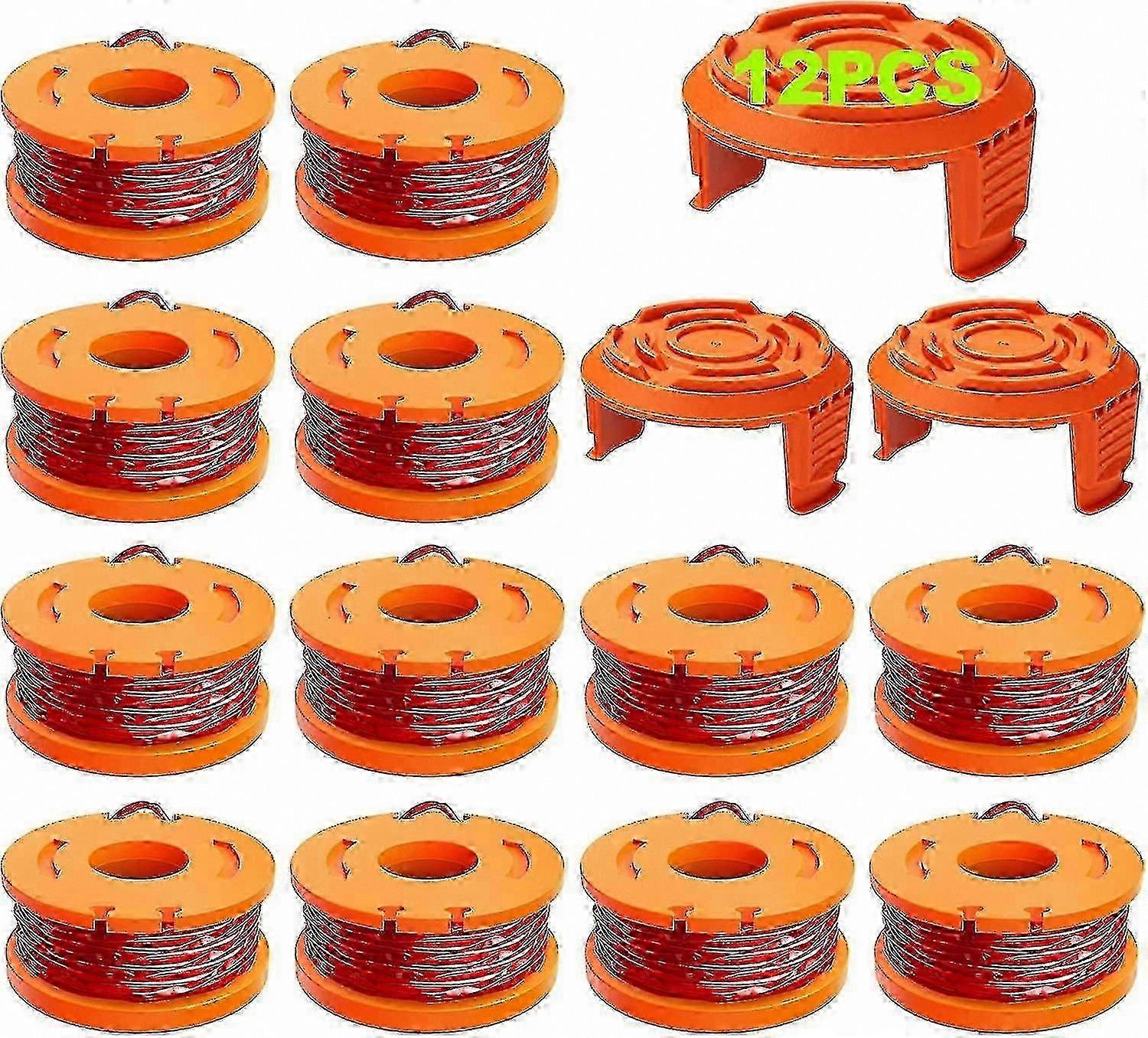 0.065" Trimmer Line Refills, 15-Pack for WA0010 String Trimmer Heads Replacement