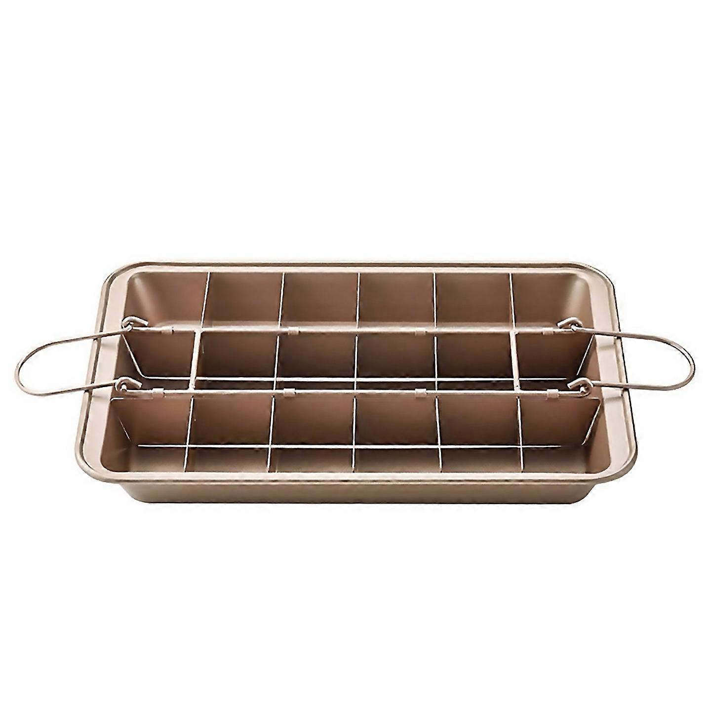 For Pan With Dividersbaking Loaf Pan 18 Precut Squaremolds