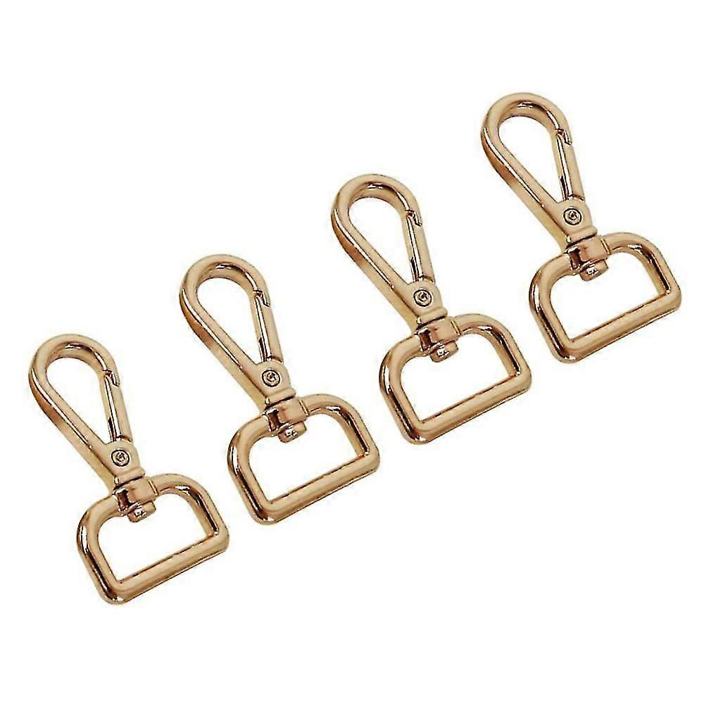 4pcs Swivel Lobster Claw Hooks Accessories Hook Tail Hook 20mm Silver