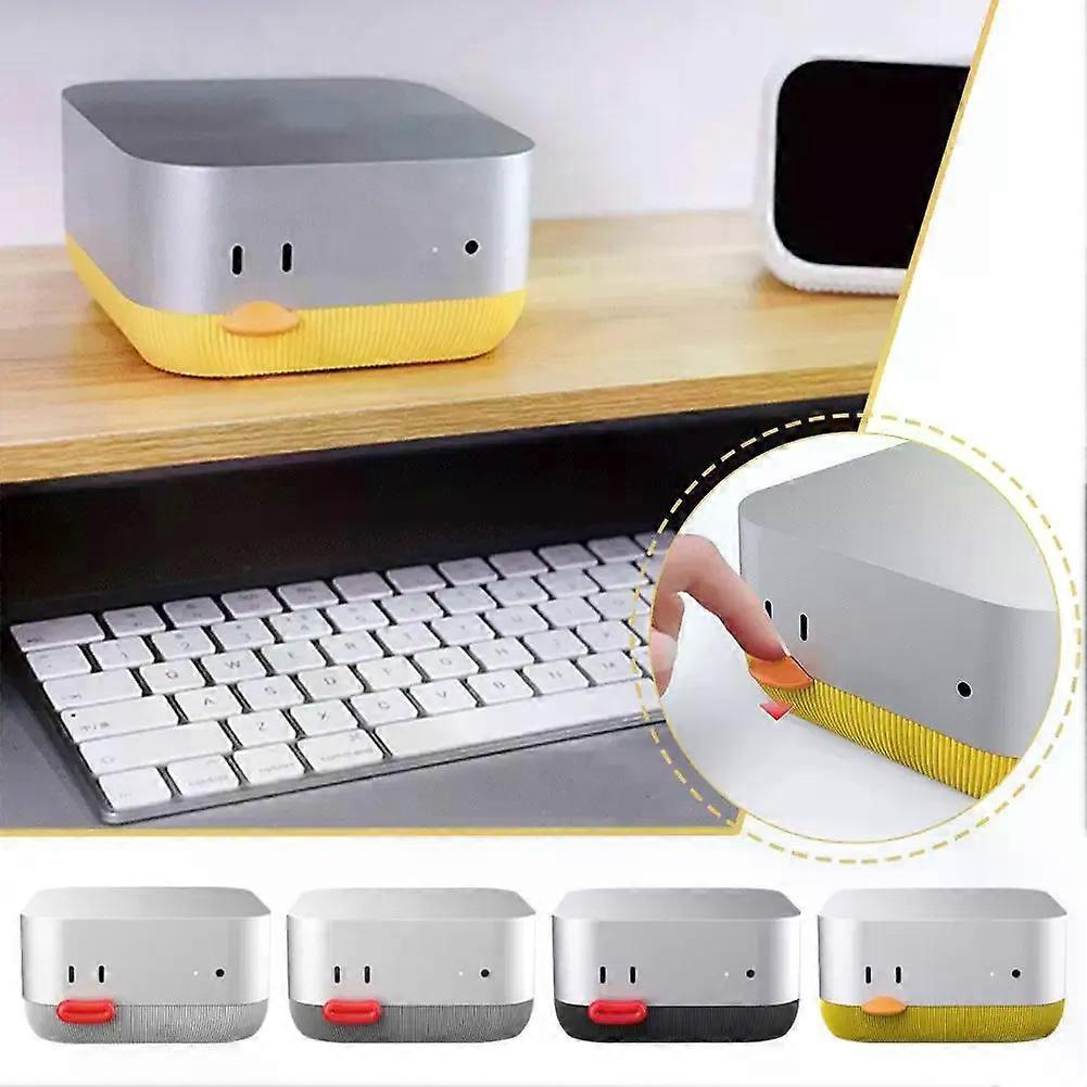 For Macmini M4 Base Stand 3D Printed Power Key Front Creative Cute Peripherals For Macmini M4 Dock Base Heat Dissipation Bracket