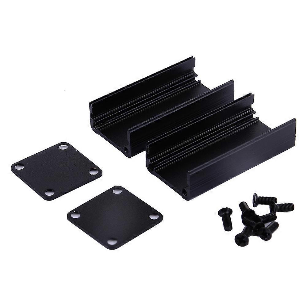 Boîtier de refroidissement électronique en aluminium pour PCB, 50 x 25 x 25 mm, à monter soi-même