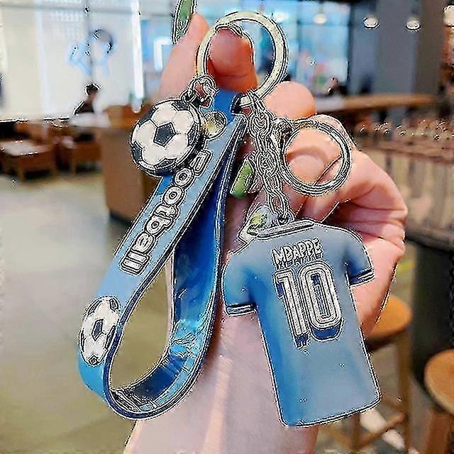カタールワールドカップキーチェーンサッカージャージーキーリングバックパックオーナメントカーペンダントアクセサリーギフト