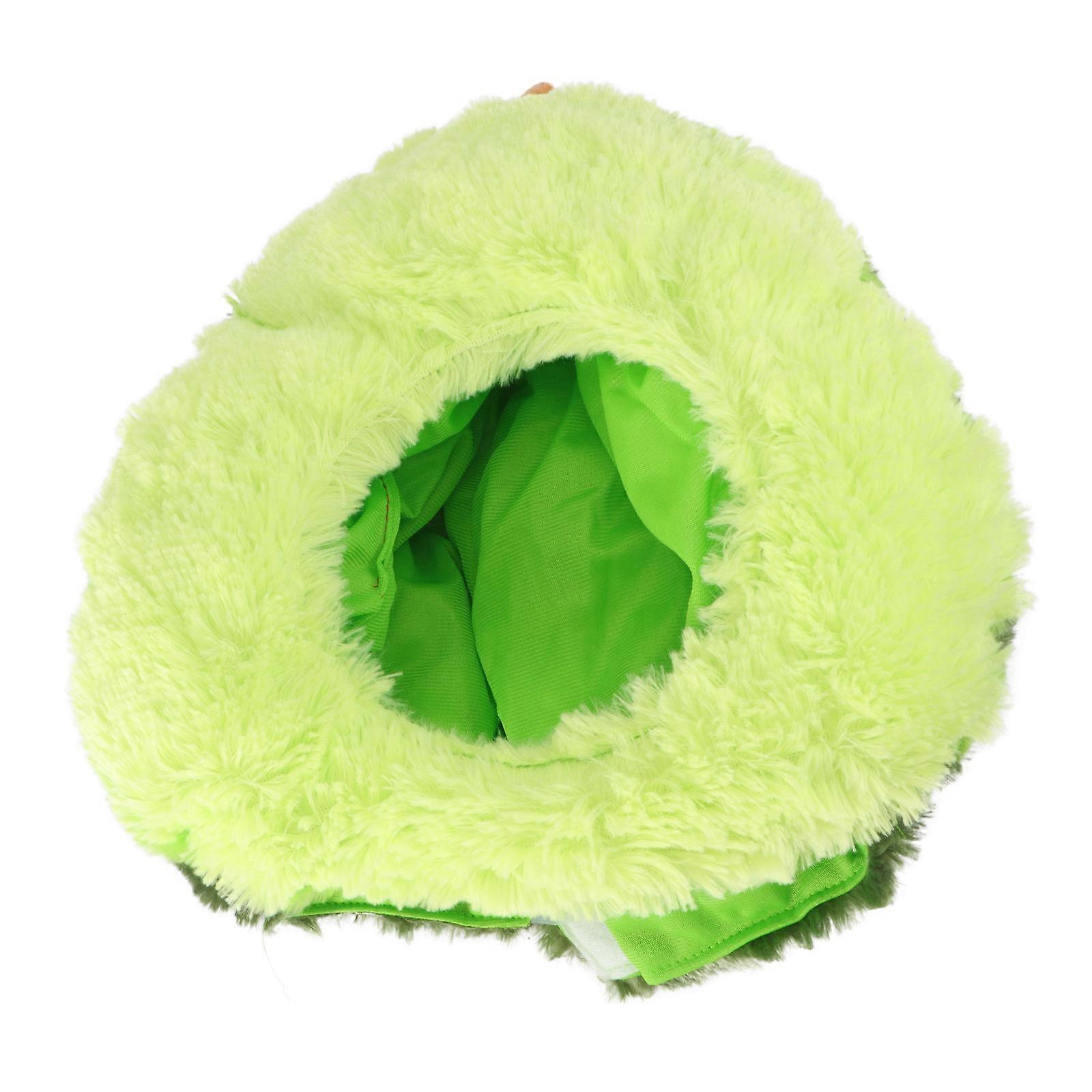 Plush Fruit Cap Avocado Headwear for Decoration 3 Pieces Set