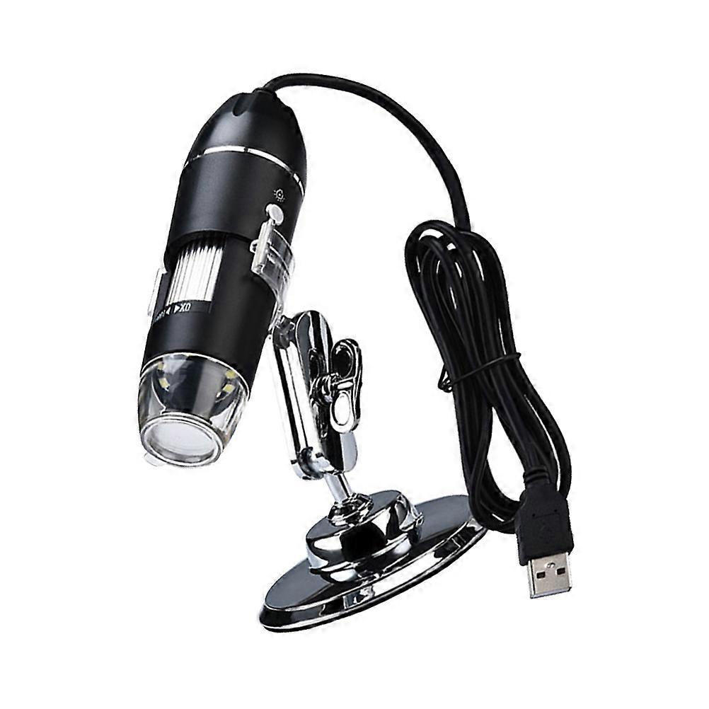 Domestic USB Microscope Precision Microscope for Experiment 1Pcs Black