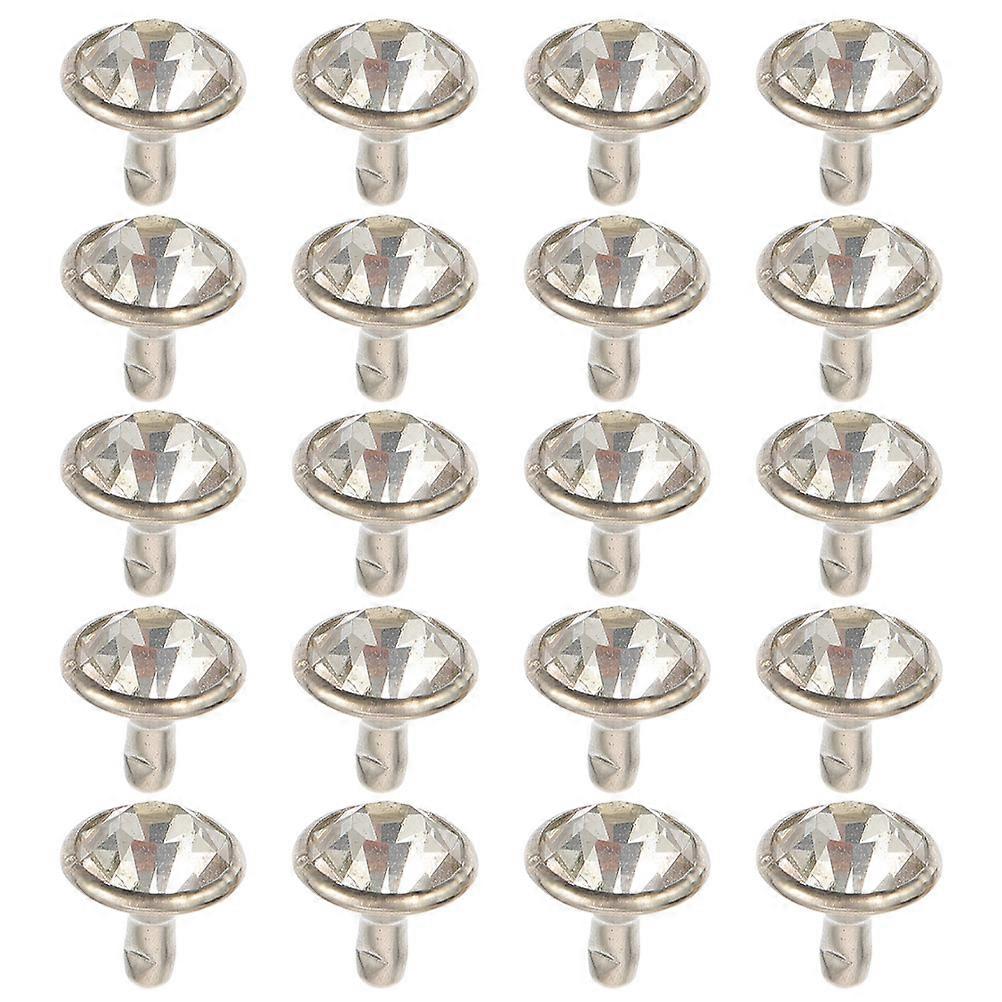 Decorative Clothing Rivets Diamond-Studded Rivets Garment Suitable for DIY 600Sets