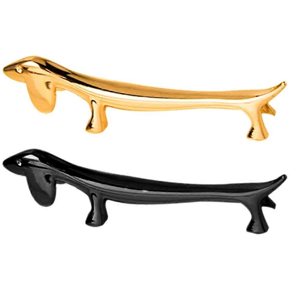 Metal Chopstick Rest Dog Shape Holder for Kitchen Use 8Pcs