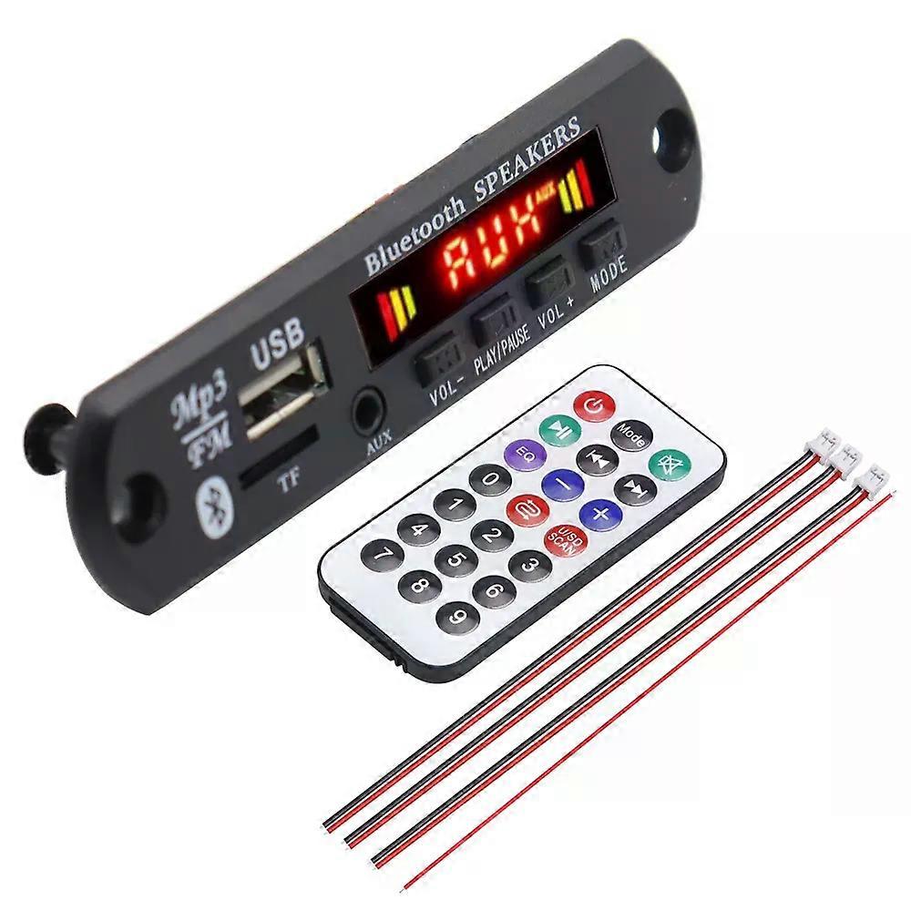 12V Bluetooth 50 MP3 Player Decoder Board USB TF Radio AUX Module Car Kit Wireless MP3 Music Player