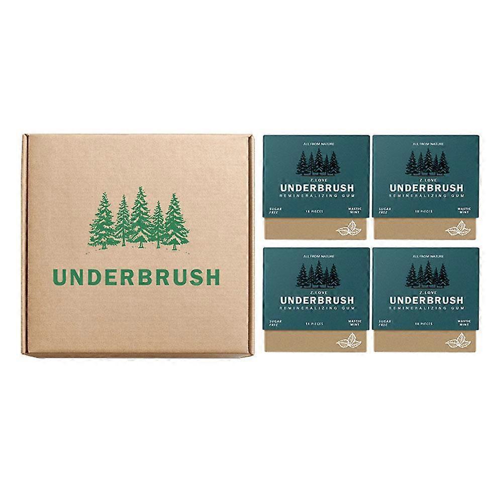4pcs Mint Mineral Supplement Chewing Gum