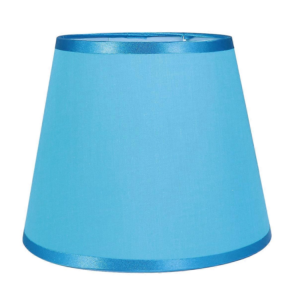 Blue Table Lamp Shade for Lamp Use 3Pcs Simple Cloth Lampshade Accessory