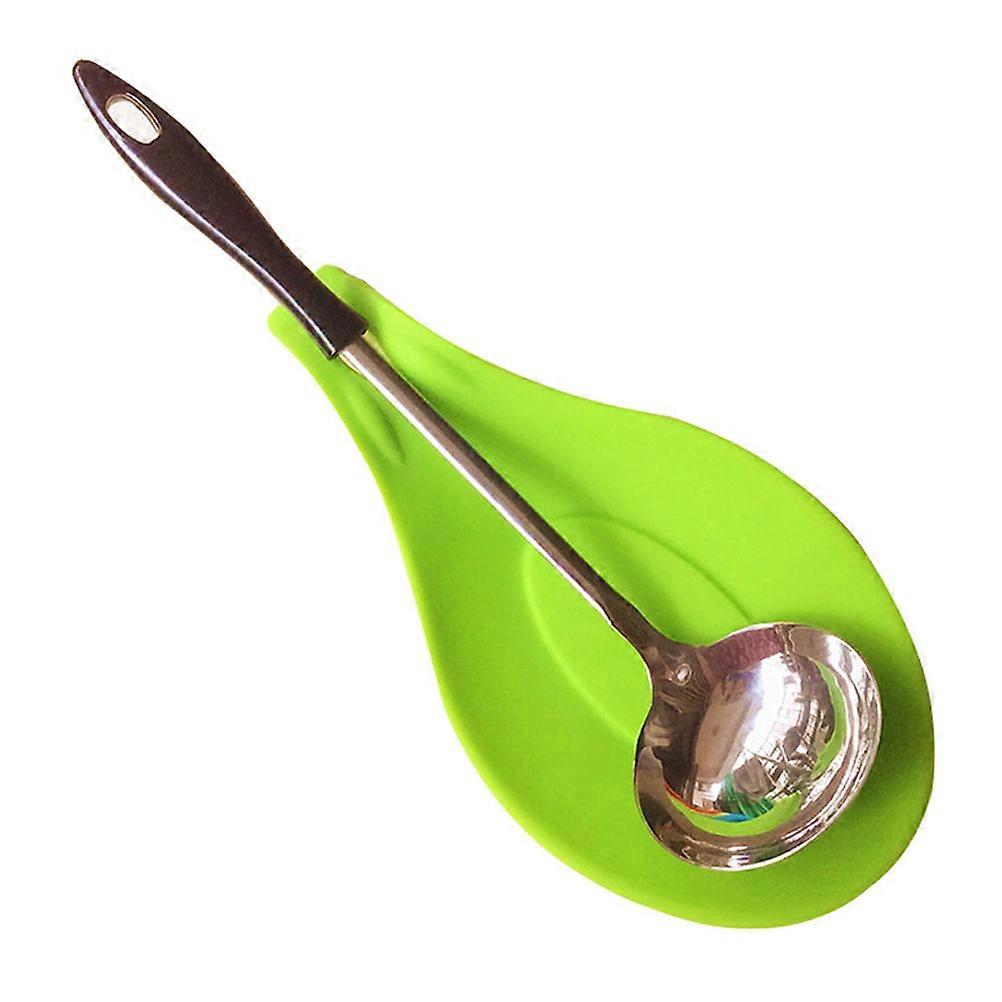 Kitchen Spoon Rest Silicone Spatula Holder for Spoon Use 6Pcs Multi Color