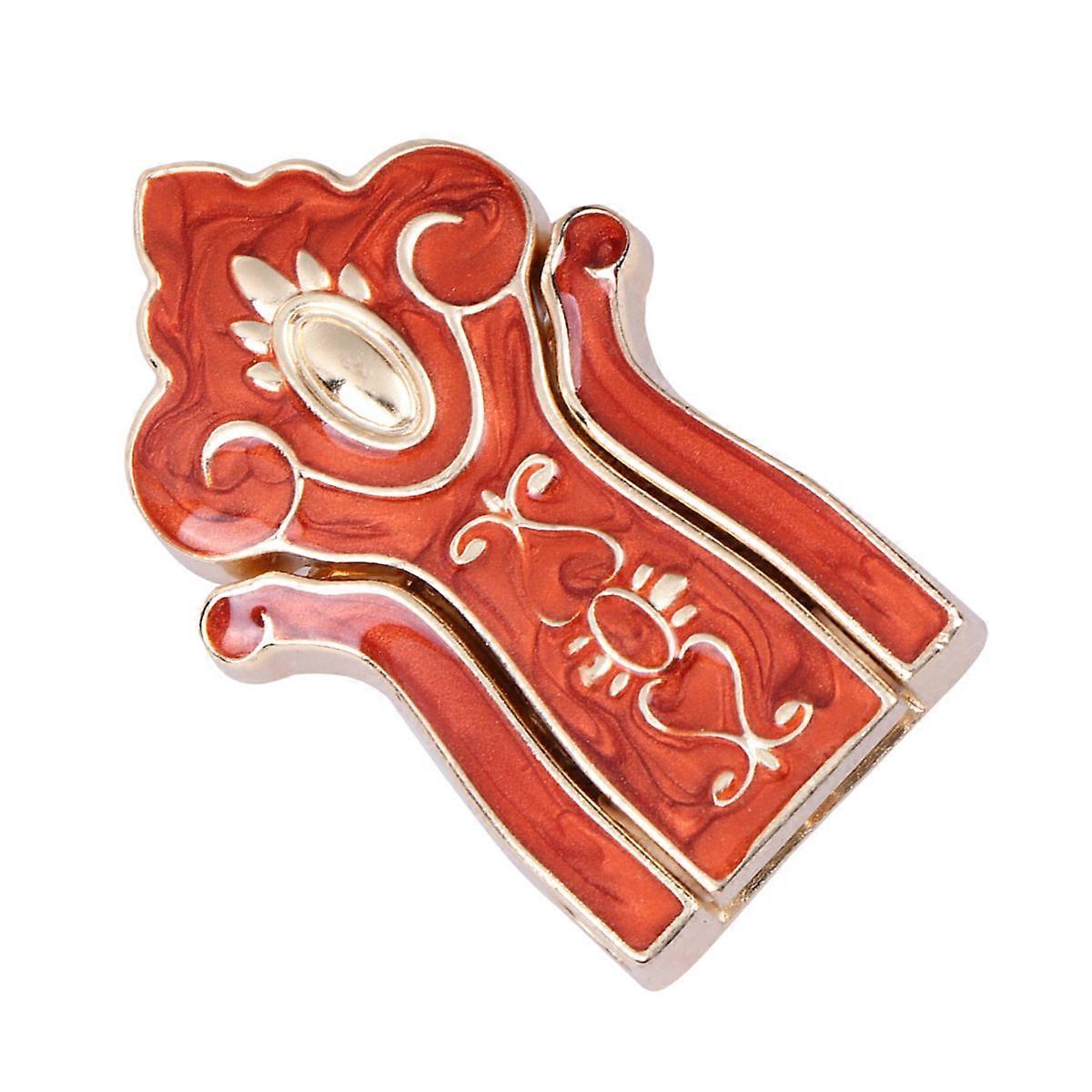 Wall Hooks Clothes Hook Foldable for Holding Use 2Pcs Red Hidden Rack