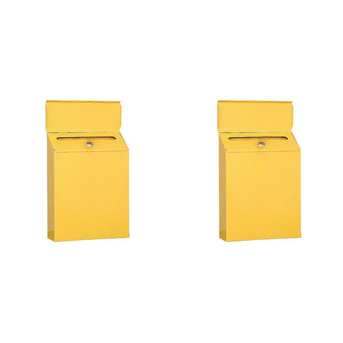 1Pcs Mailbox with Lock Wall Hanging Key Hanging Box