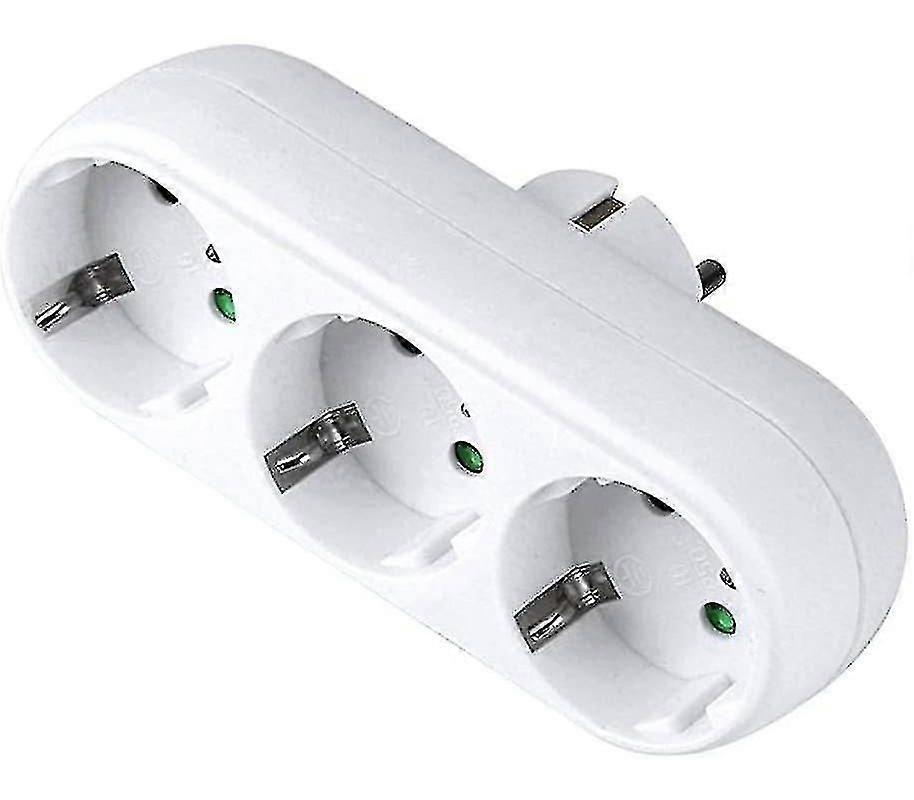 3-way Socket Adapter,3-way Multiple Plug Wall Or Table Socket 16a/250v