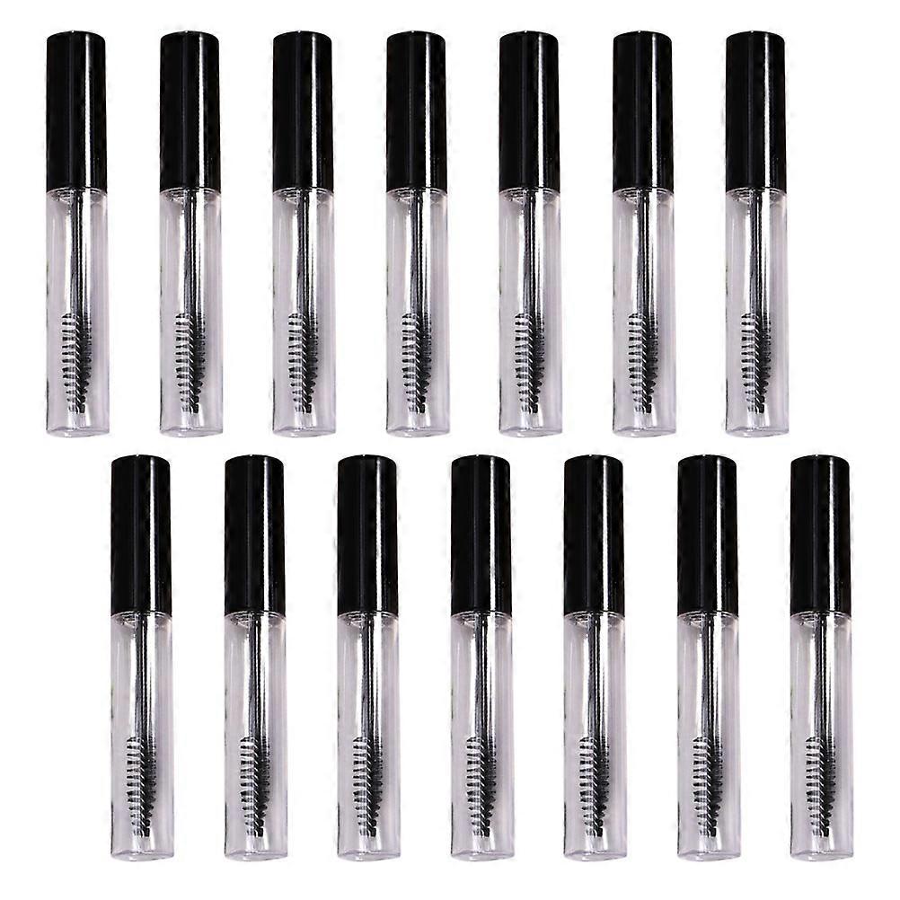 Refillable Mascara Bottle DIY Tubes for Eyelash with Funnels 2Sets