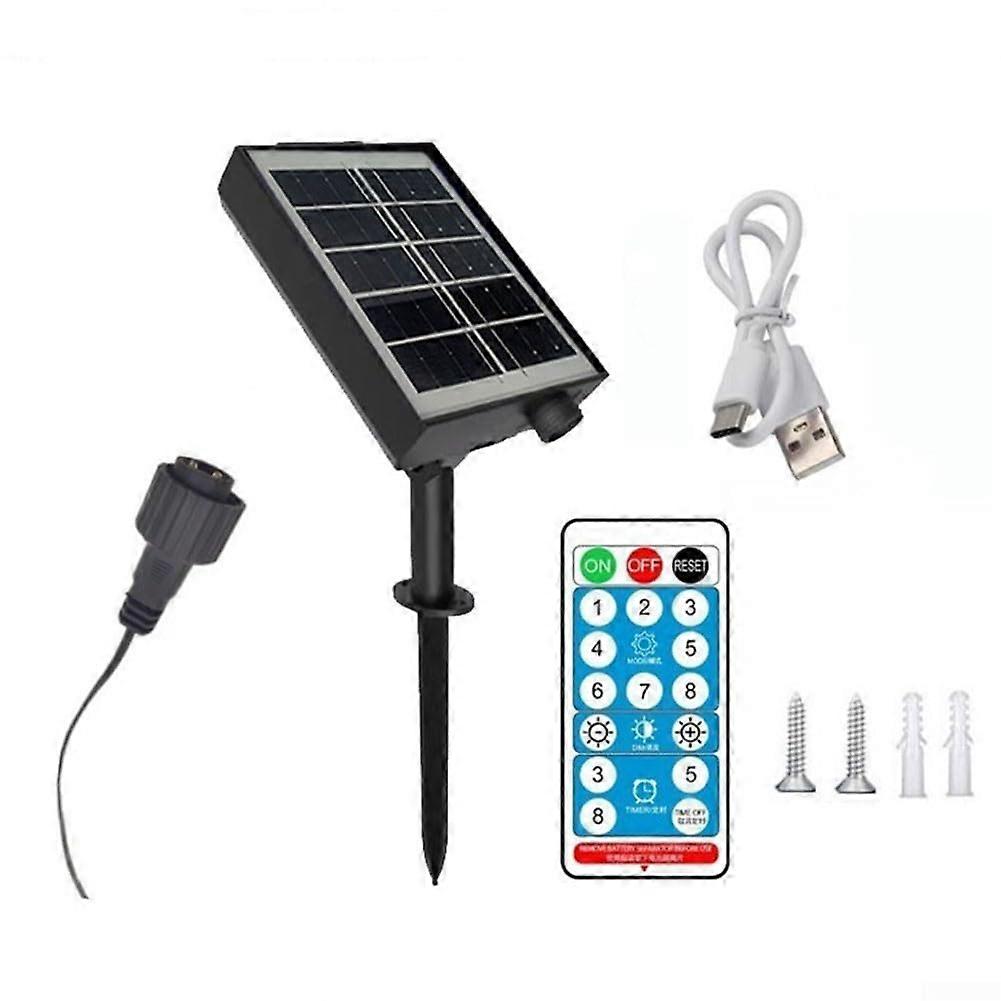 Solar Light String Controller 3.7V 24V Compatible, Circuit Board Control Box Kit, Outdoor Weatherproof 24V Design