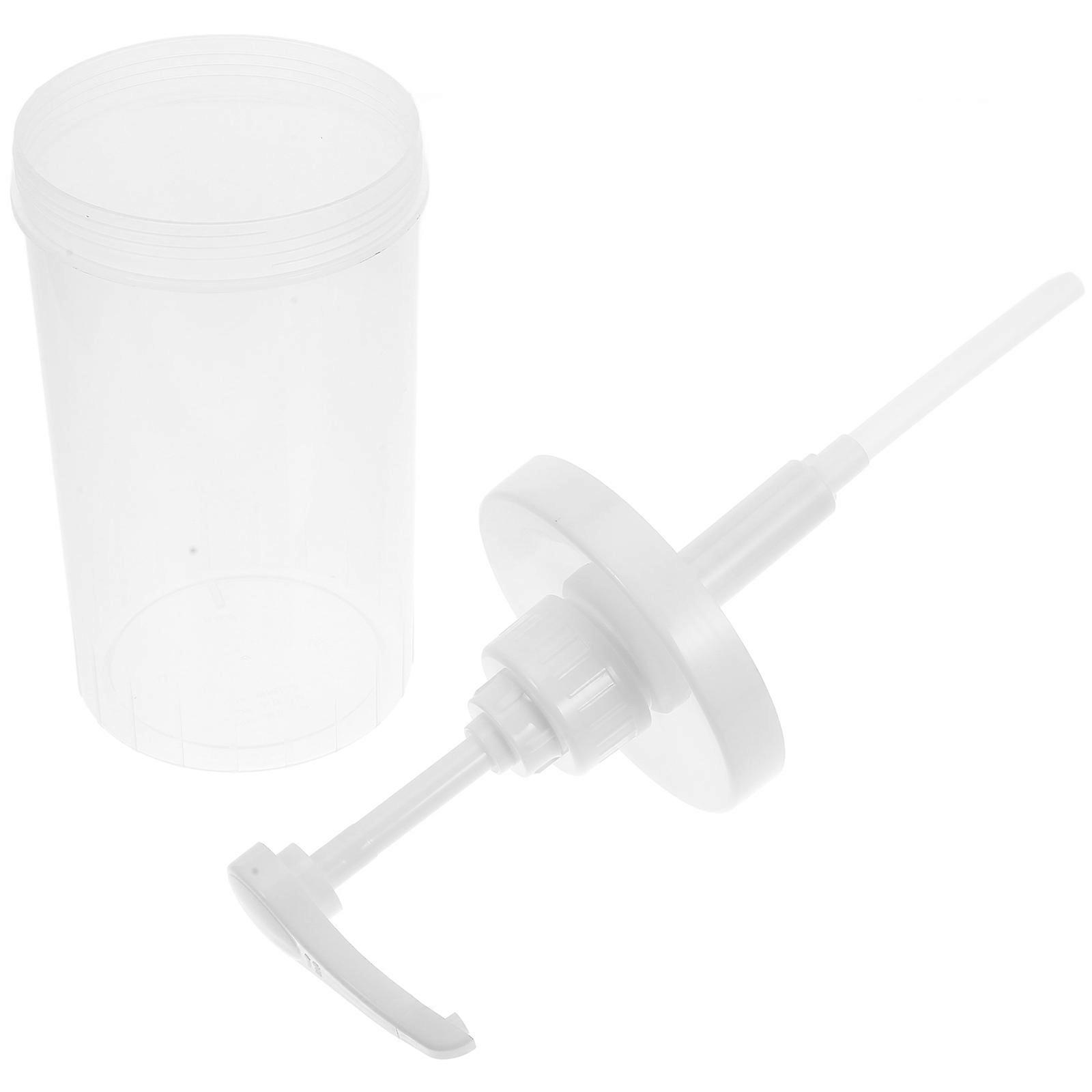 Syrup Dispenser for Versatile Use 5Pcs Hand Press Pump Bottles