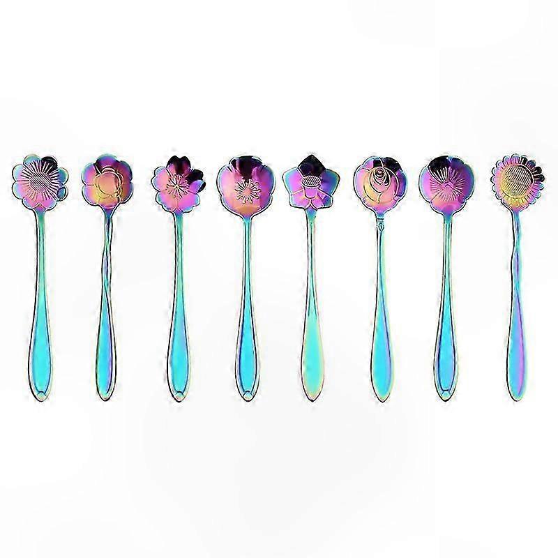 Löffelset in Blumenform
