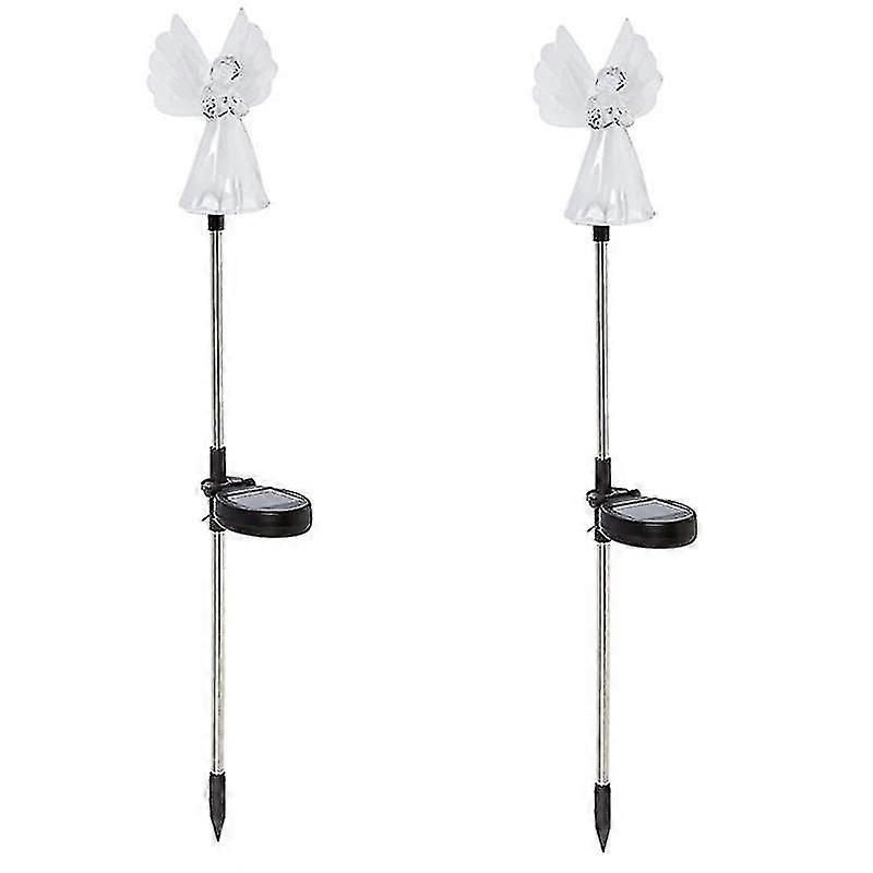 Solar Light Angel Shape 2 Pack