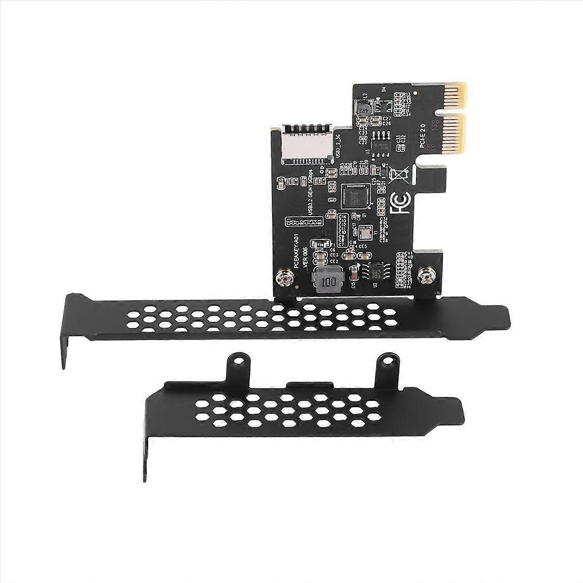 PCI Express 2.0 X1 USB 3.2 Gen1 TYPE-E tilläggskort
