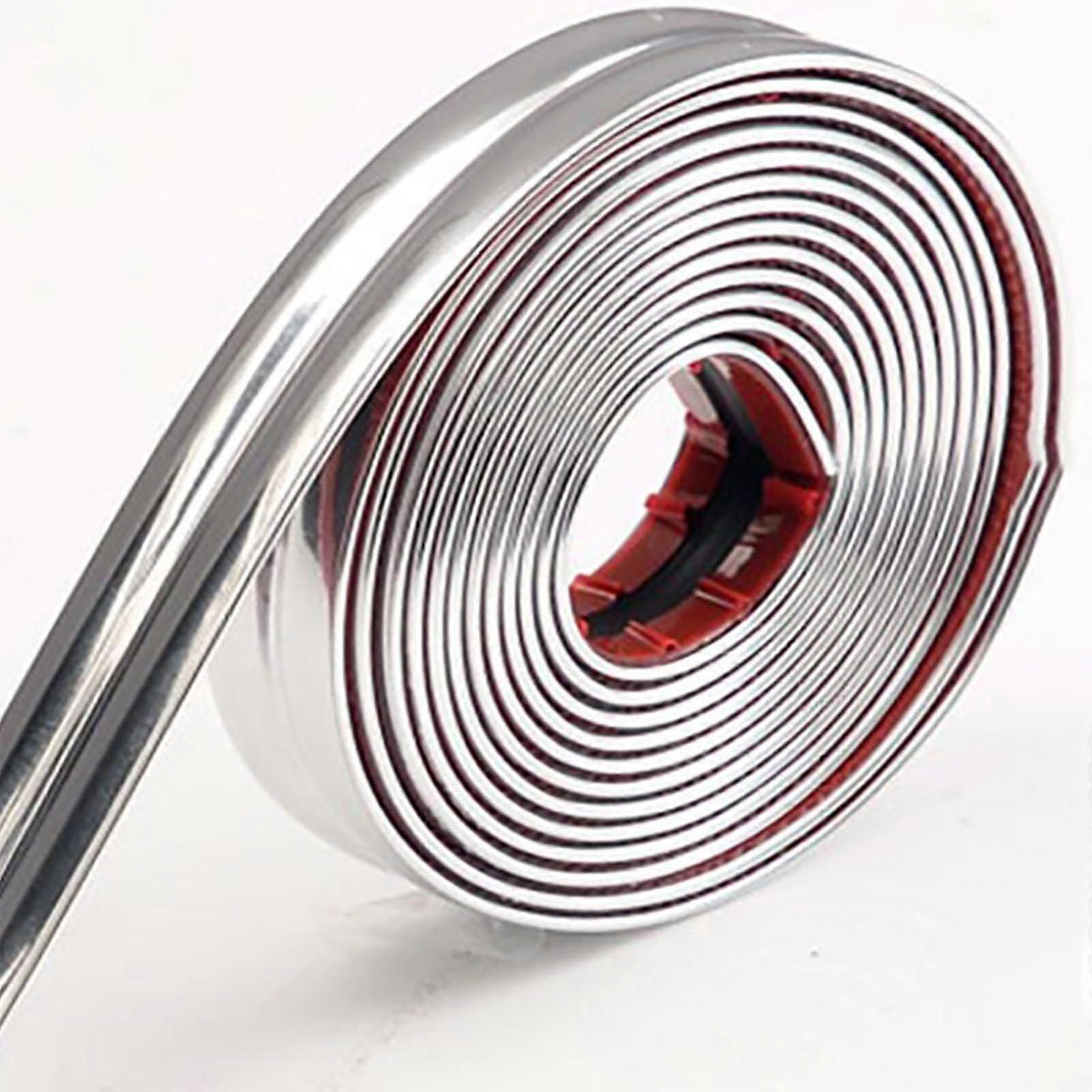 Wall Decor Solution Waterproof PVC Corner Bead 3 M X 2 CM Silver For Elegant Interior Decor