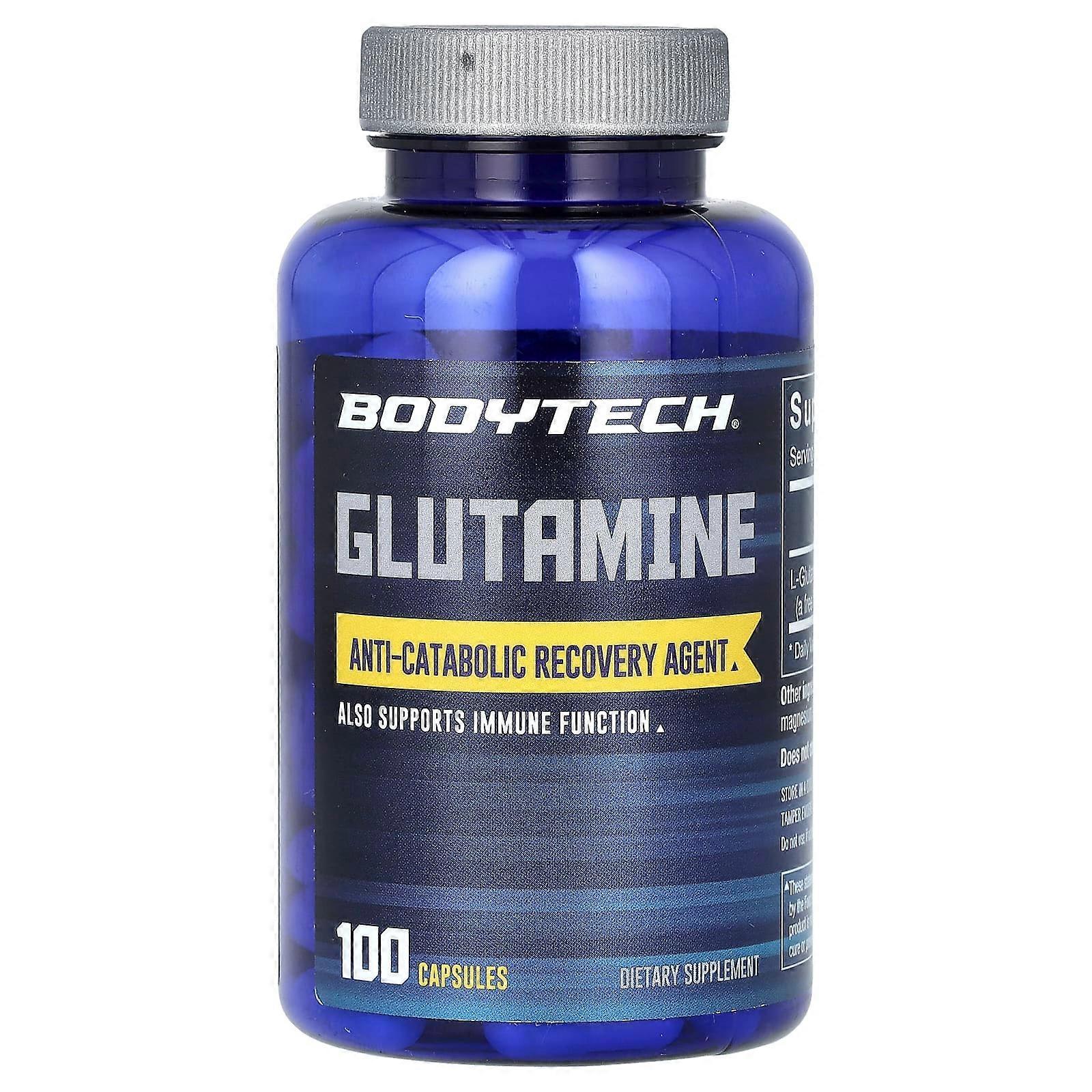 BodyTech, Glutamine, 100 capsules