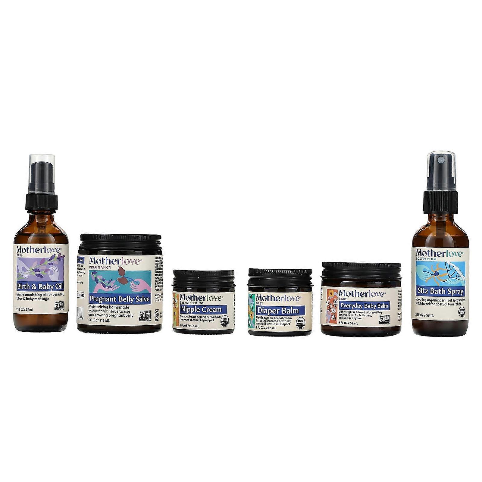 Baby Body Care Gift Box, 6 Piece Set