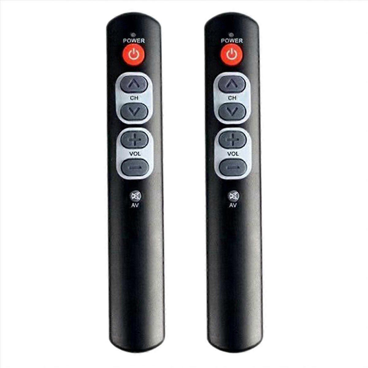 Smart Learning Remote Control 6 Large Buttons for TV, Set-top Box,DVD