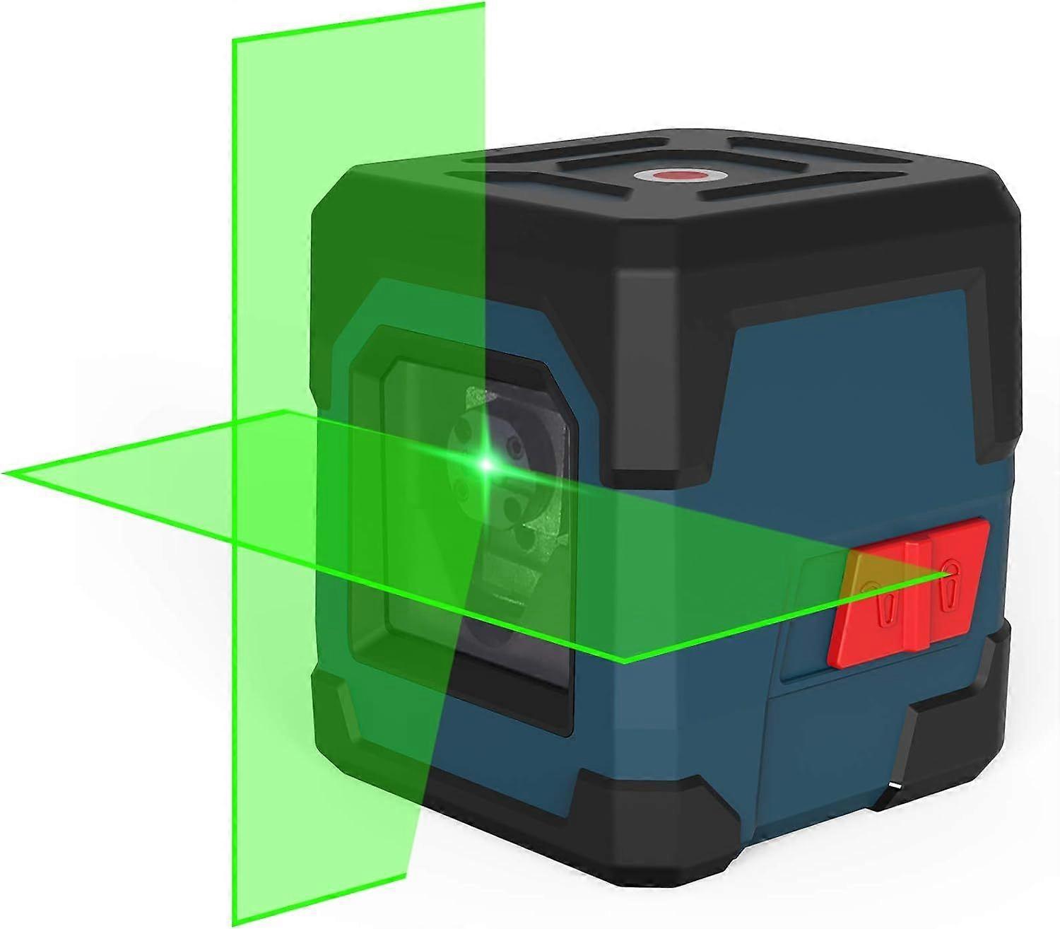 Green laser level with protective bag and 2*AA batteries