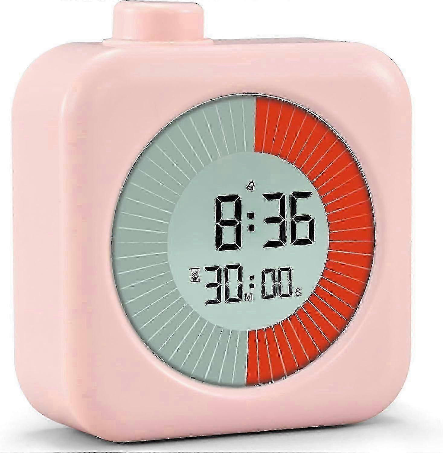 Digital Visual Timer with 60-Minute Countdown and LCD Screen for UK Time Management Needs