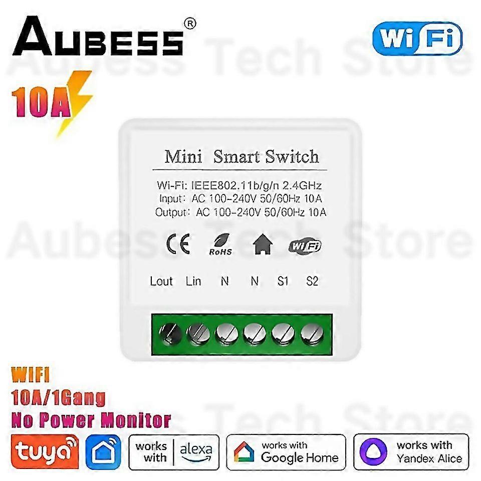For Aubess Tuya Smart Home Zigbeewifi Switch 1016a 12gang For 12 Lights Buildin