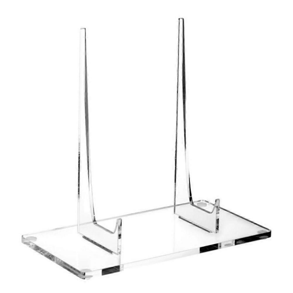 Acrylic Book Stand Clear Book Easel with Display Stand Display Shelf with Support for Displaying Comic Books Artworks